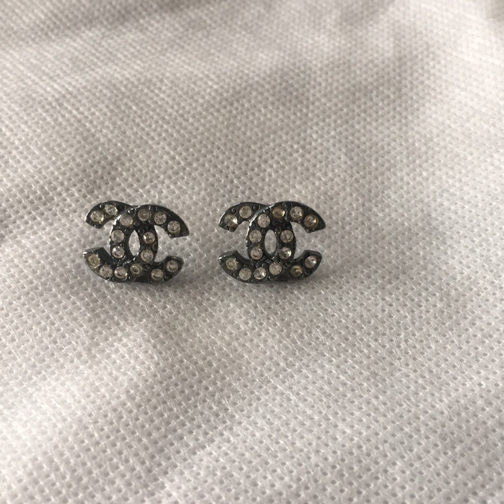Authentic Chanel Stud Earrings
